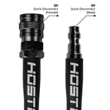 Hostile® Flex Line 42" Hose - Grey, alternate view 5