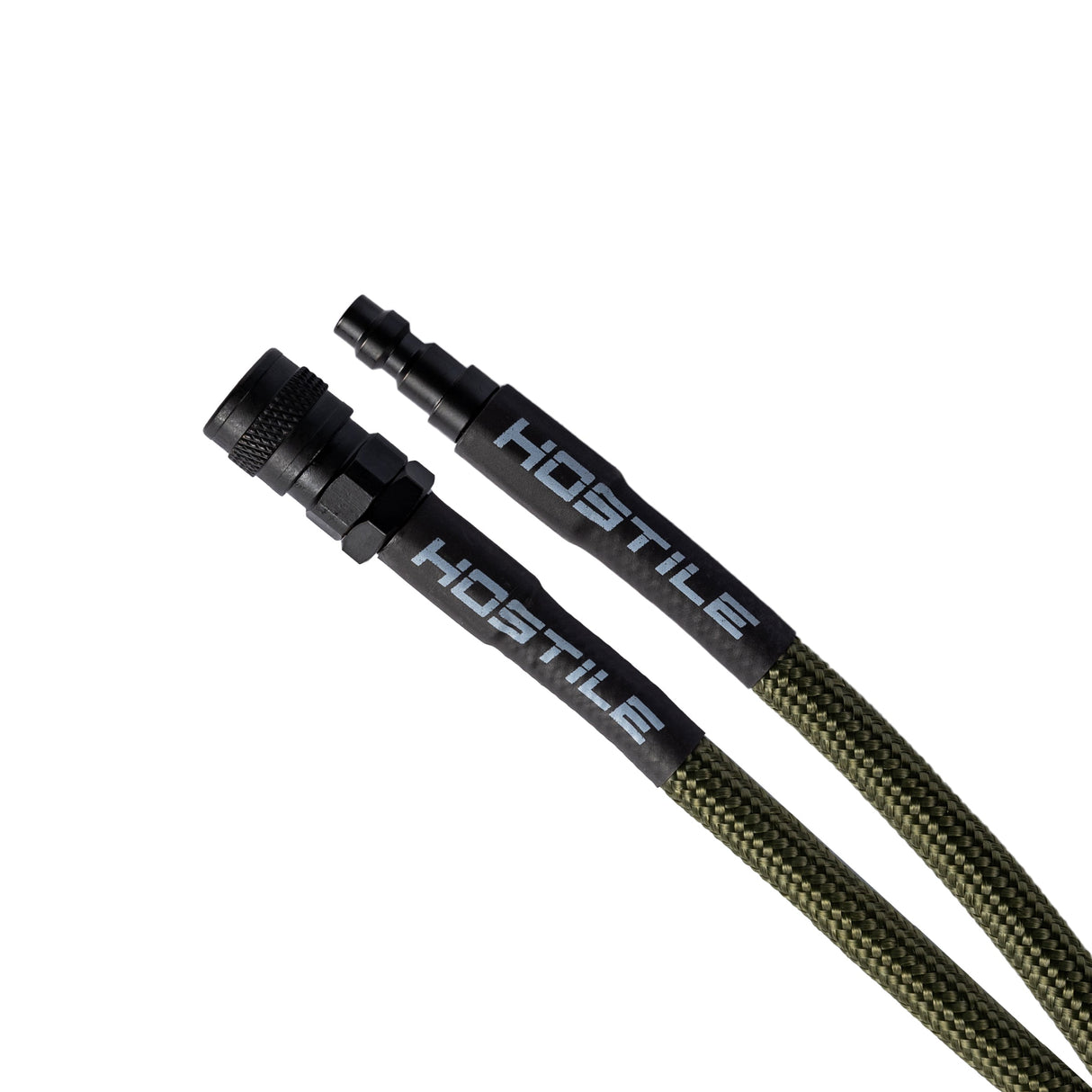 Hostile® Flex Line 42" Hose - Olive in Olive Drab, alternate view 2