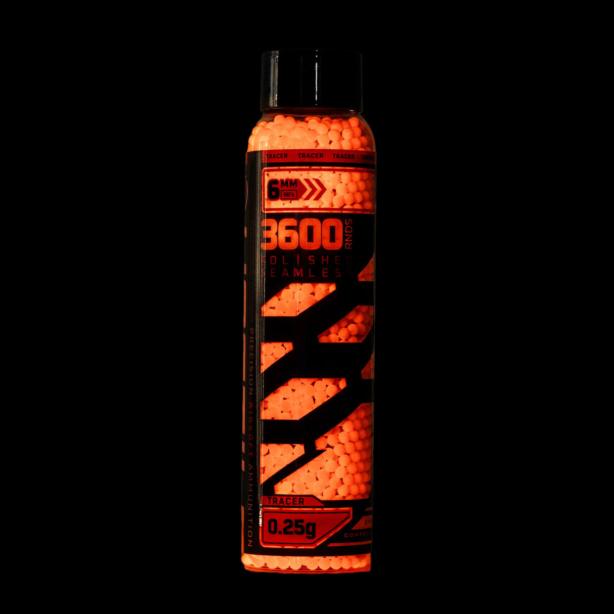 Glowball™ Tracer .25g BB's - 3600ct - Red, alternate view 2