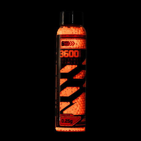 Glowball™ Tracer .25g BB's - 3600ct - Red, alternate view 2