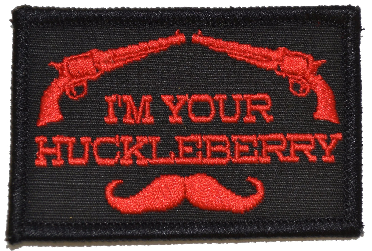 I'm Your Huckleberry - 2x3 Patch in Coyote Brown, alternate view 3