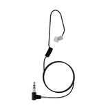 Patrol Mic & Invisible Series Tubeless Earpiece Complete Tactical Kit w/ Quick Disconnect (Hirose) - All Kenwood 2 Pin TK & NEXEDGE (NX), Baofeng, BTECH, Rugged Radios, Diga-Talk, TYT, AnyTone, Alinco, Relm/BK Radio, Quansheng, Wouxon, Retevis