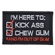 I'm Here to Kick Ass and Chew Gum - Version 2.0 Patch in Coyote Brown