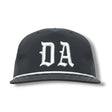 DA Puff 5-Panel Snapback Hat Charcoal