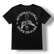 ((PRE-ORDER)) DOPE DEALER TEE (BLACK) in S