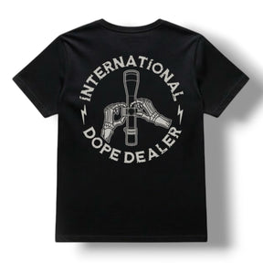 ((PRE-ORDER)) DOPE DEALER TEE (BLACK) in S