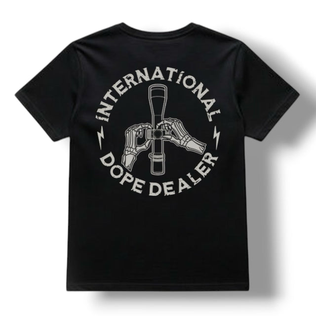 ((PRE-ORDER)) DOPE DEALER TEE (BLACK) in S