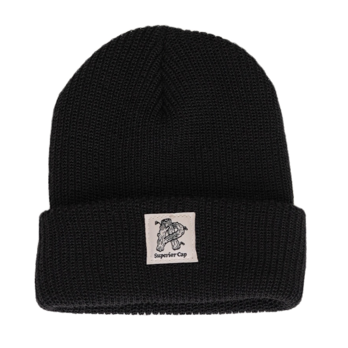 The Superior Knit Hat in Navy Blue, alternate view 3