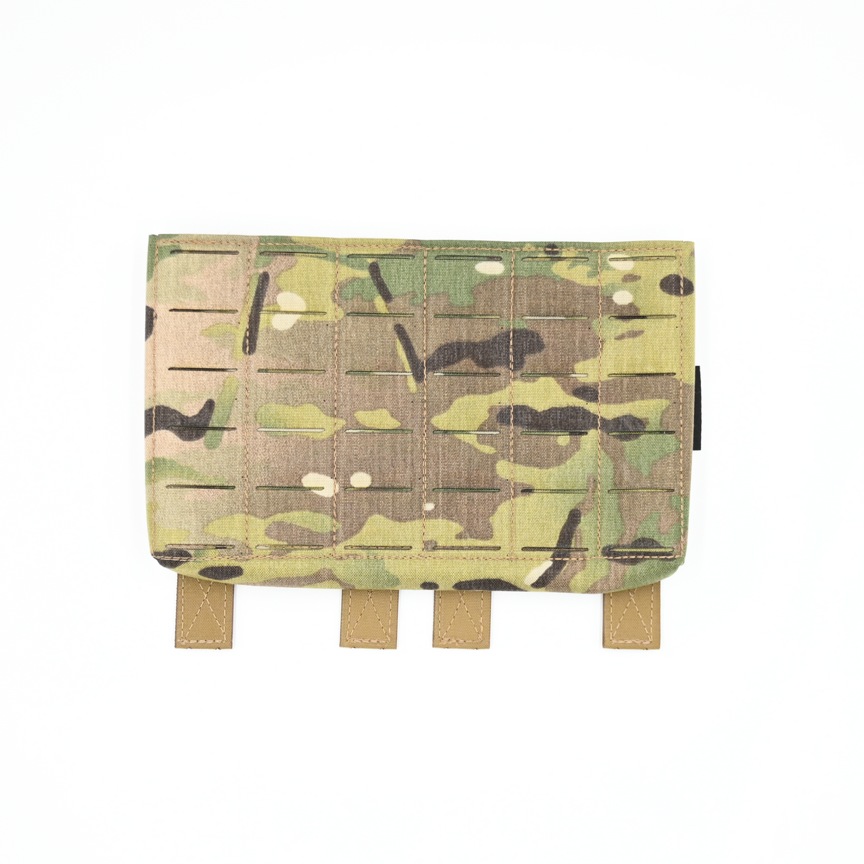 Triple 5.56mm MOLLE Placard in M81 Woodland, alternate view 7