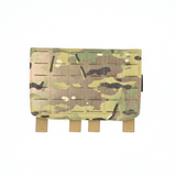 Triple 5.56mm MOLLE Placard in M81 Woodland, alternate view 7
