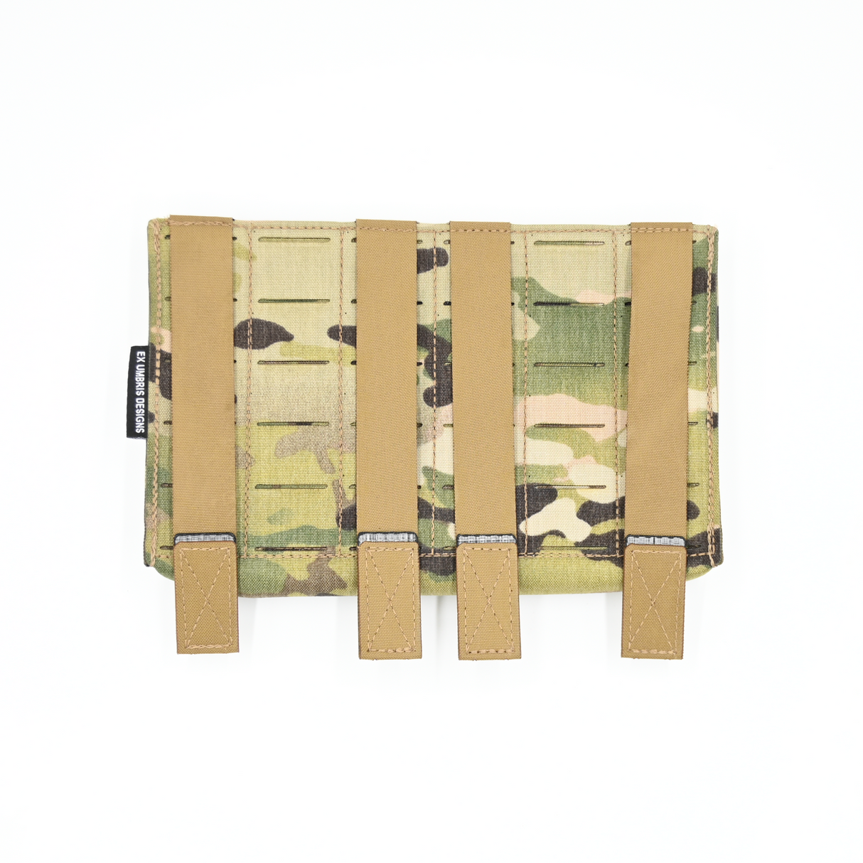 Triple 5.56mm MOLLE Placard in Ranger Green, alternate view 8
