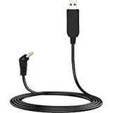 Cable de carga USB con indicador LED para baterías extendidas Baofeng UV5R – carga rápida y fiable