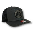 DA Kill Card 7-Panel Snapback Hat Charcoal/Black