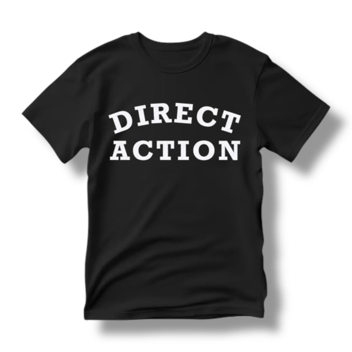 DA Basic Graphic Tee in BLACK