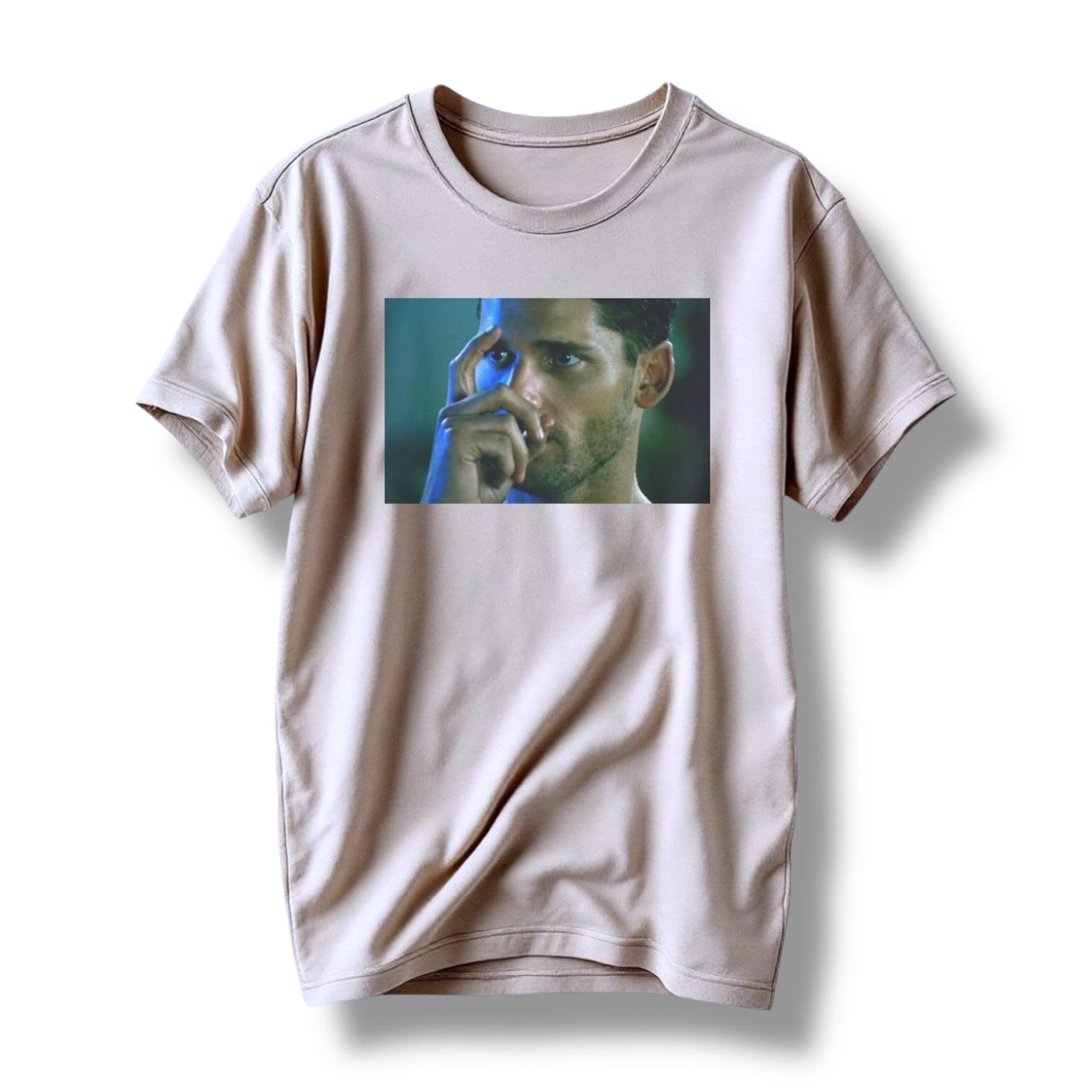 "SAFETY" TEE (LIGHT GREY)