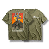 Orchestrated Death Graphic Tee Mil Green, alternate view 2