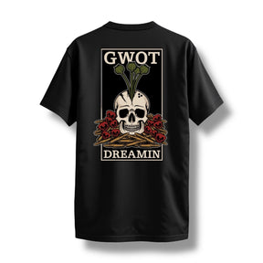 "GWOT DREAMIN" TEE (BLACK), S