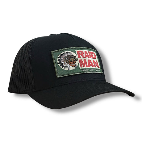 RAID MAN SNAPBACK (BLACK & GREY), alternate view 2