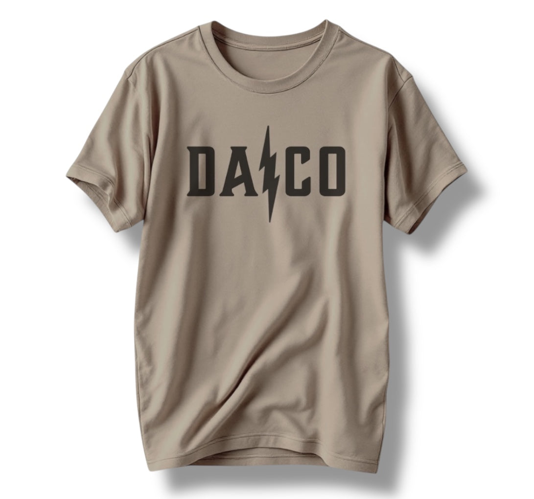 DA COMPANY TEE (TAN) in S