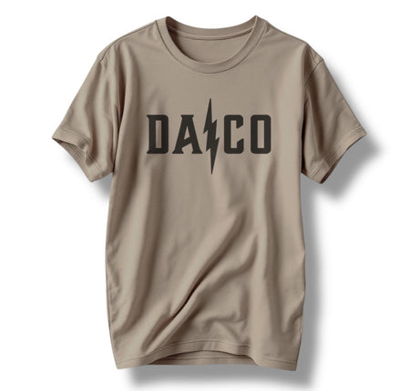 DA COMPANY TEE (TAN) in S