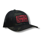 Shoot Fast Snapback Trucker Hat, alternate view 3