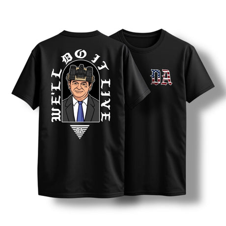 Do It Live Crewneck Pullover Black in M, alternate view 2