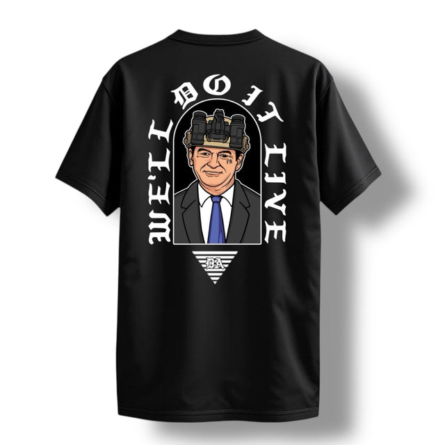 Do It Live Crewneck Pullover Black in S