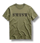 SMASH TEE (MIL GREEN), Small