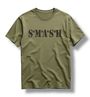 SMASH TEE (MIL GREEN), Small