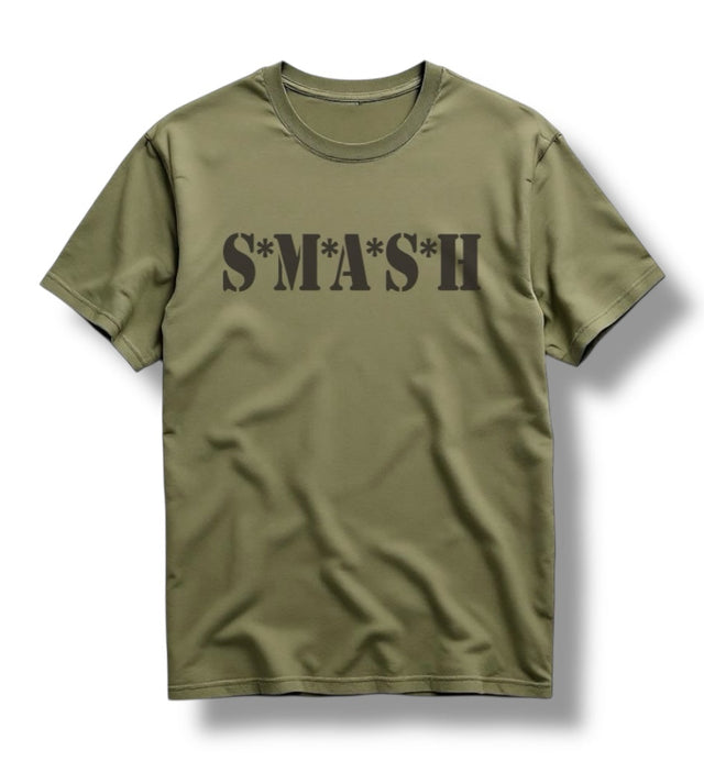 SMASH TEE (MIL GREEN), Small