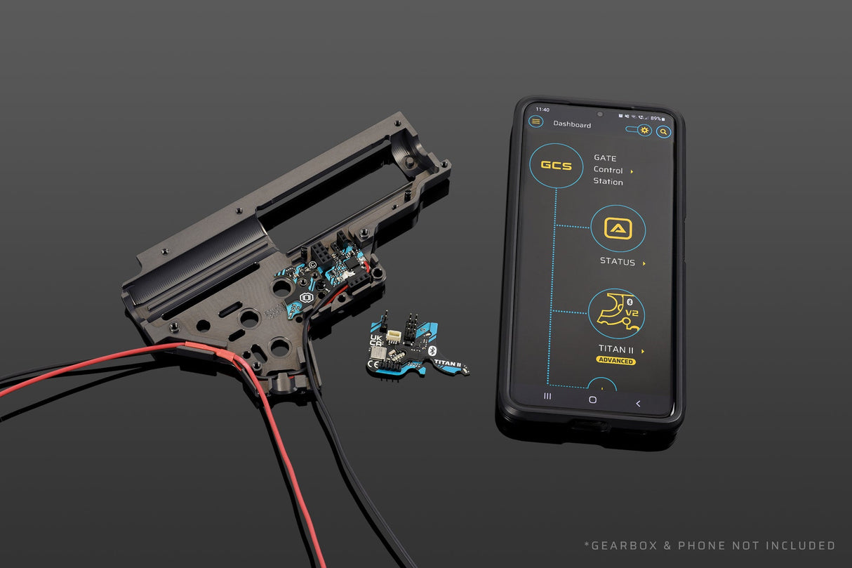 GATE TITAN II Bluetooth Expert V2 trigger sensor detail