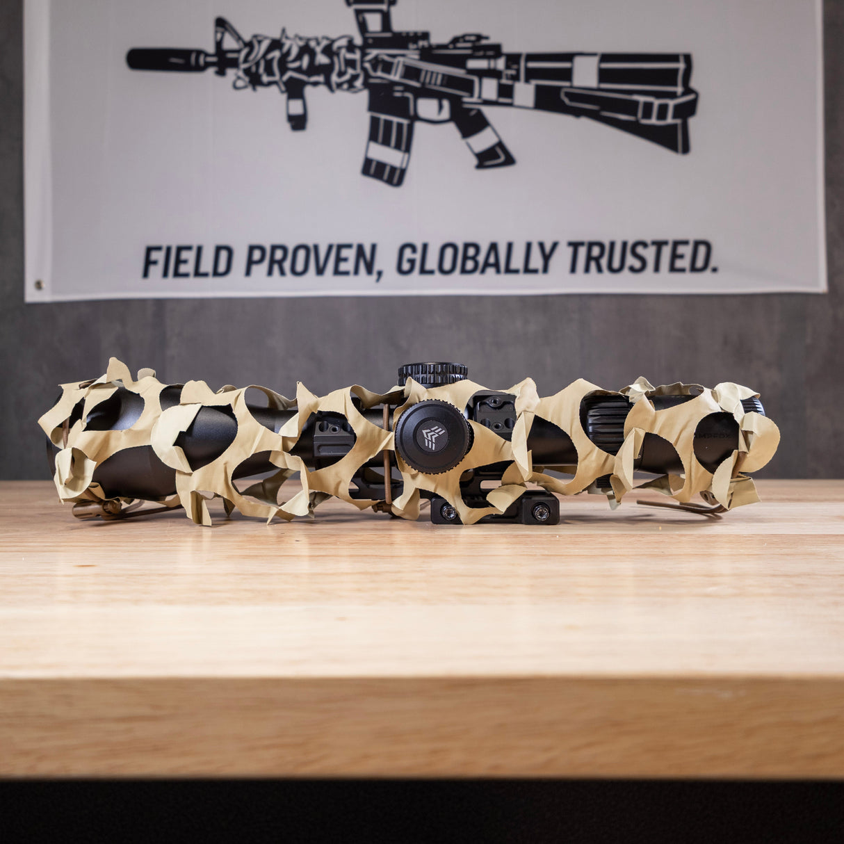 Scout Scrim Optic Cover (S.S.O.C.) in Desert Tan, alternate view 3