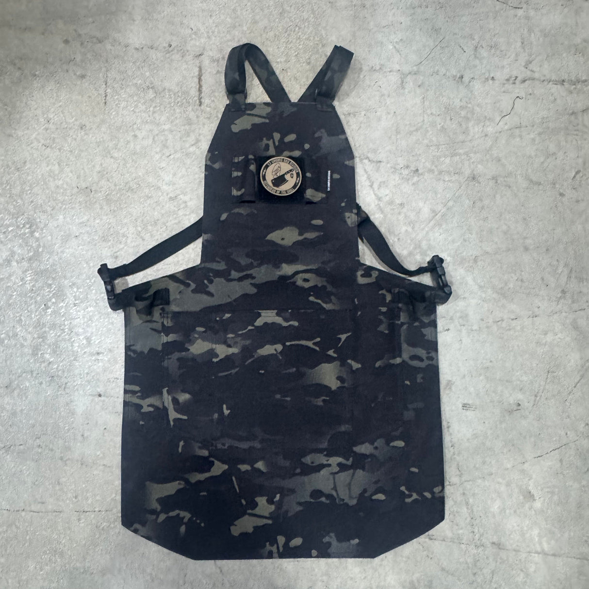 Ex Umbris Designs Cordura Utility Apron in M81 Woodland, alternate view 4