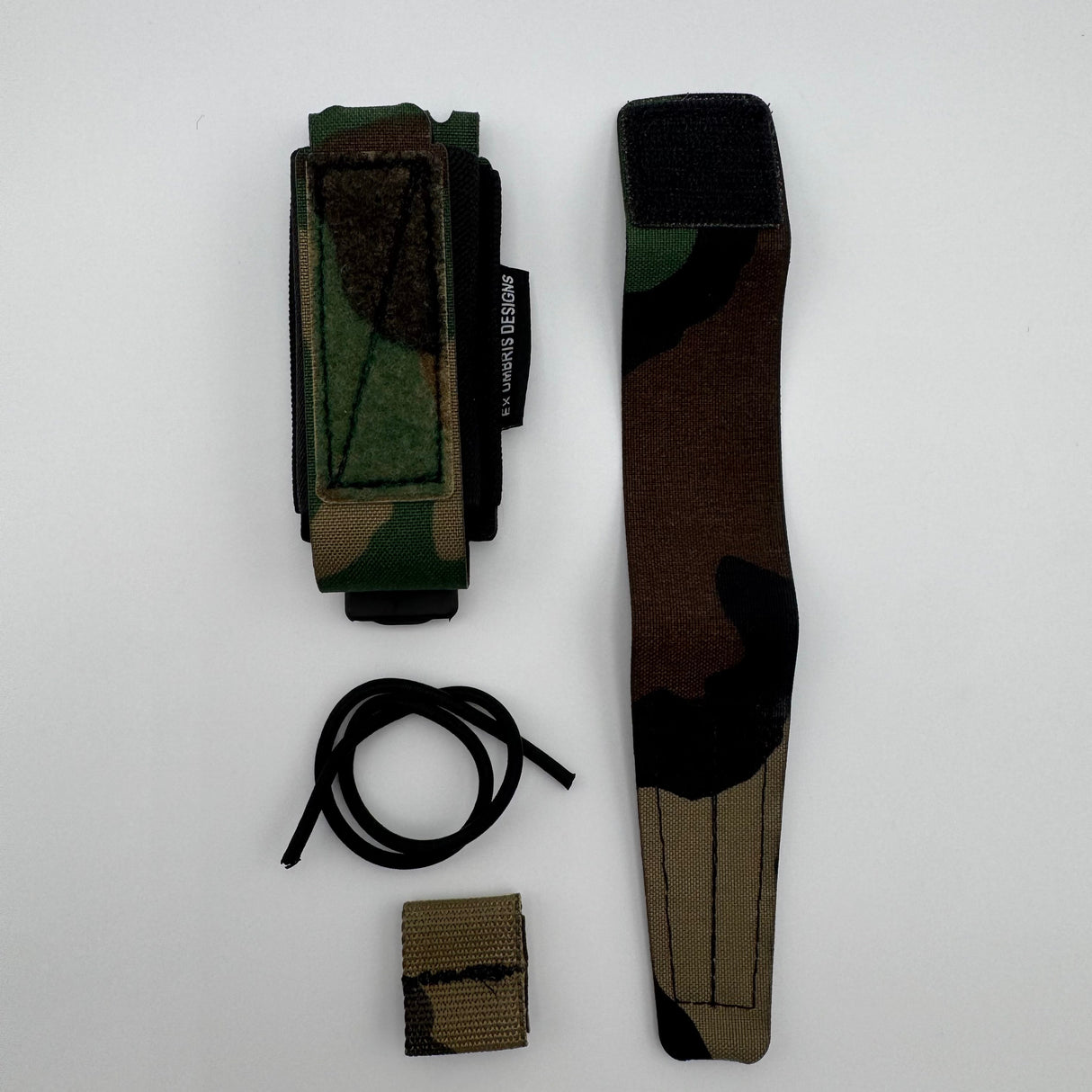 Modular Single Pistol Mag Pouch in M81 Woodland, alternate view 12
