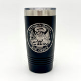 Ex Umbris Designs 20 oz Black Tumbler