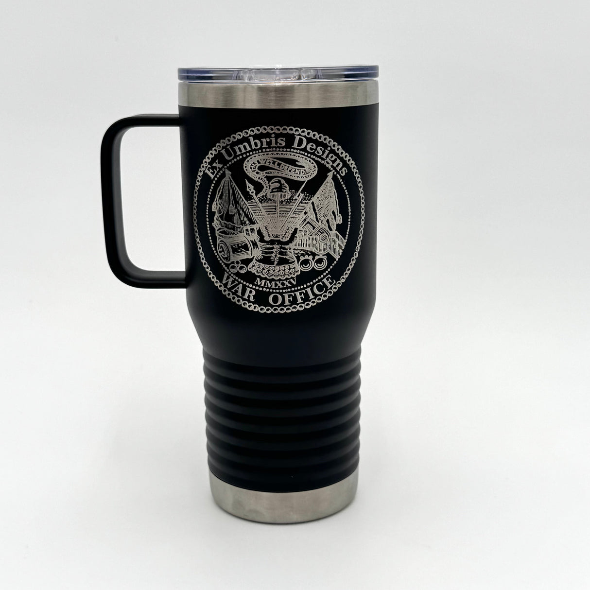 Ex Umbris Designs 20 oz Black Mug