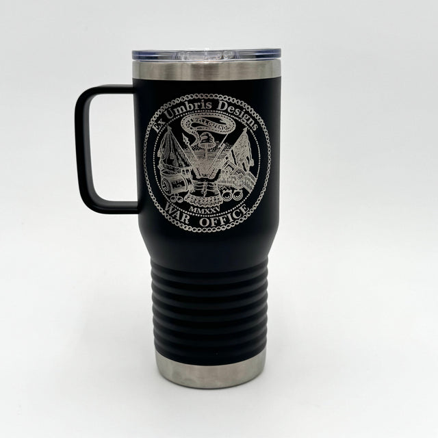 Ex Umbris Designs 20 oz Black Mug