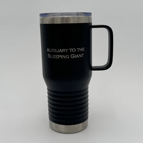 Ex Umbris Designs 20 oz Black Mug, alternate view 2
