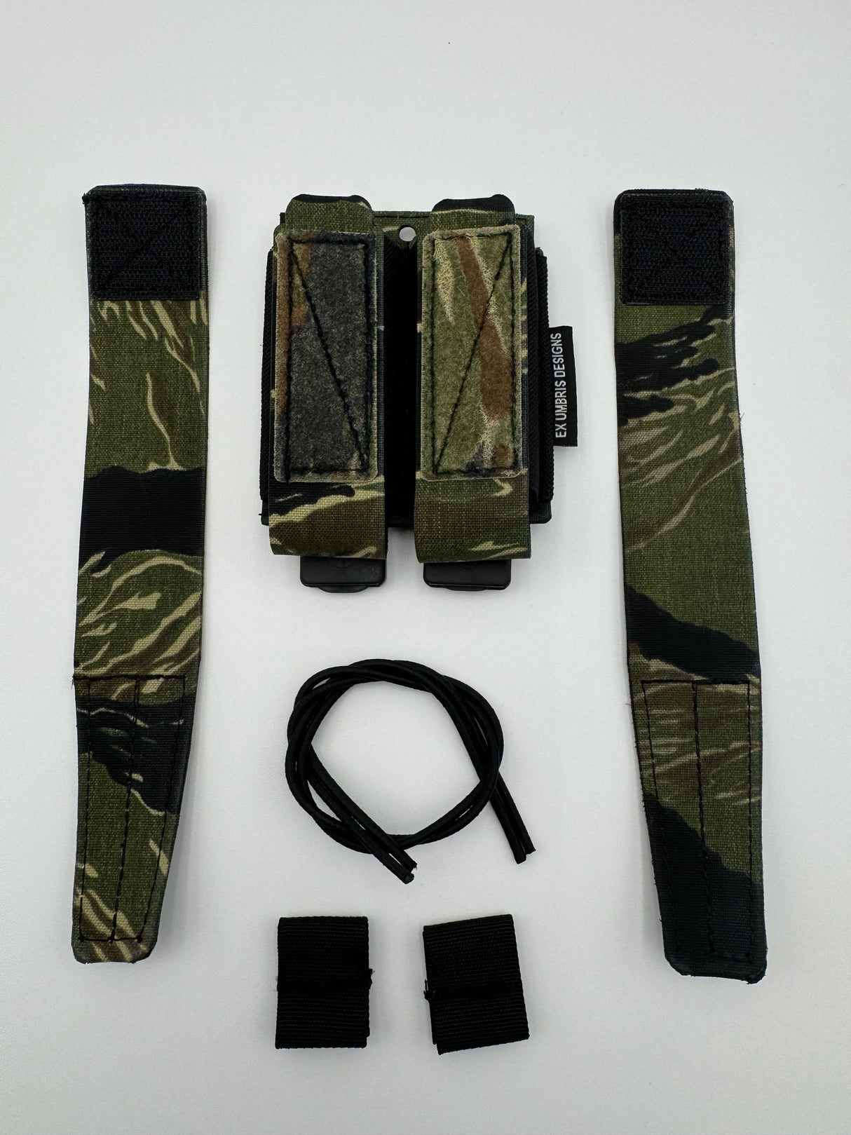 Modular Double Pistol Mag Pouch in M81 Woodland, alternate view 11