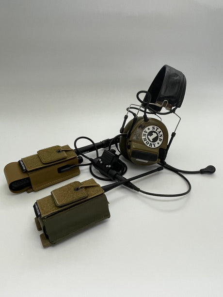 Adjustable Radio Pouch in Multicam