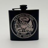 Ex Umbris Designs 6 oz Stainless Steel Flask
