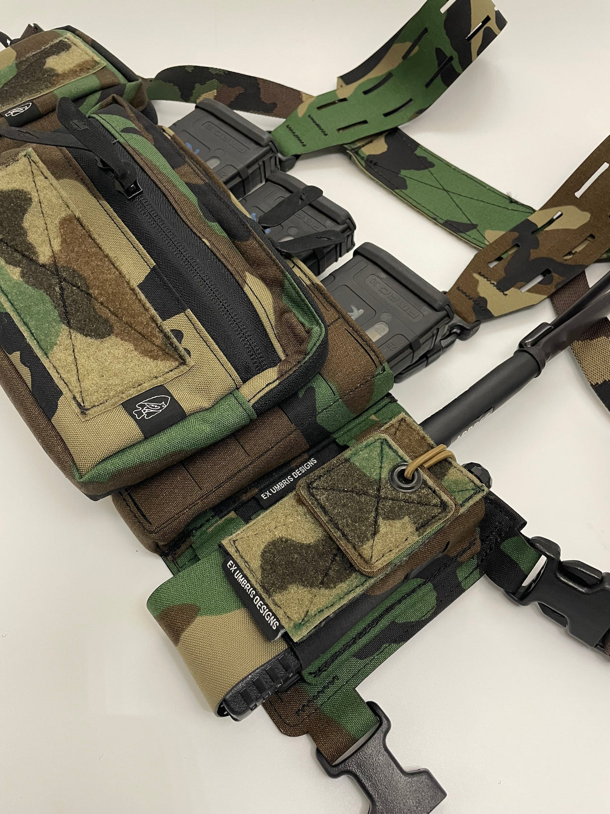 Adjustable Radio Pouch in Coyote Brown, alternate view 10