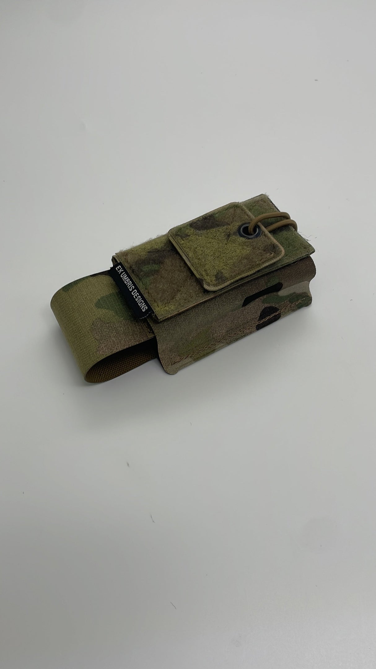 Adjustable Radio Pouch in Black, alternate view 9