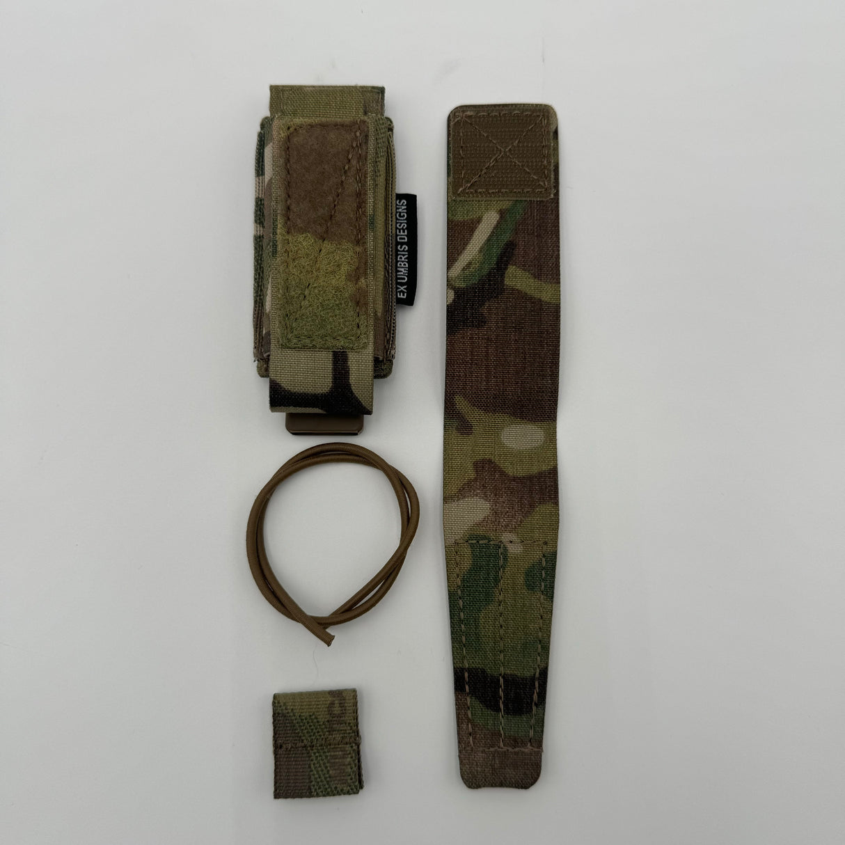 Modular Single Pistol Mag Pouch in Multicam Black, alternate view 4