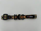 Cobra Buckle Dog Collar in Bandana: Red, alternate view 9