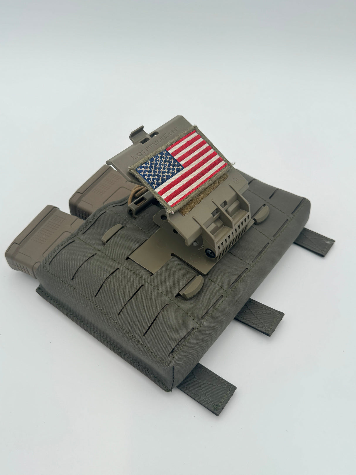 Triple 5.56mm MOLLE Placard in Tiger Stripe, alternate view 5