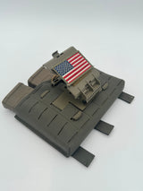 Triple 5.56mm MOLLE Placard in Tiger Stripe, alternate view 5
