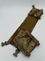 Double 5.56 MOLLE Placard in Multicam Arid, alternate view 2