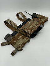 Double 5.56 MOLLE Placard in Multicam