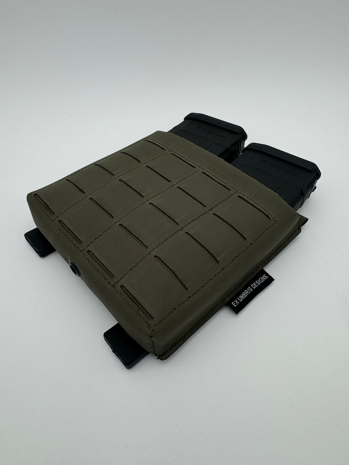 Double 5.56 MOLLE Placard in Coyote Brown, alternate view 6